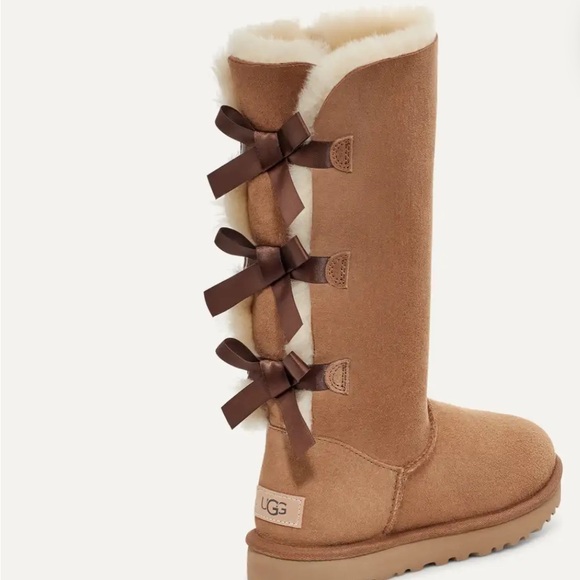 UGG Women´s Brown Bailey Bow Tall II Boots